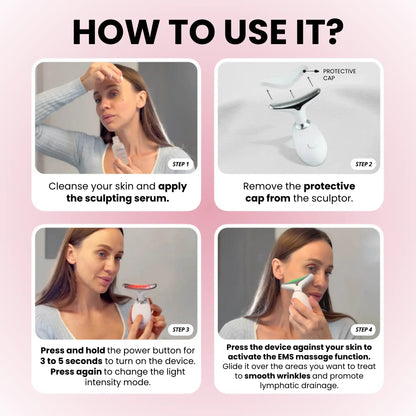 LenaSilk™ — 7-in-1 LED Facial Sculptor